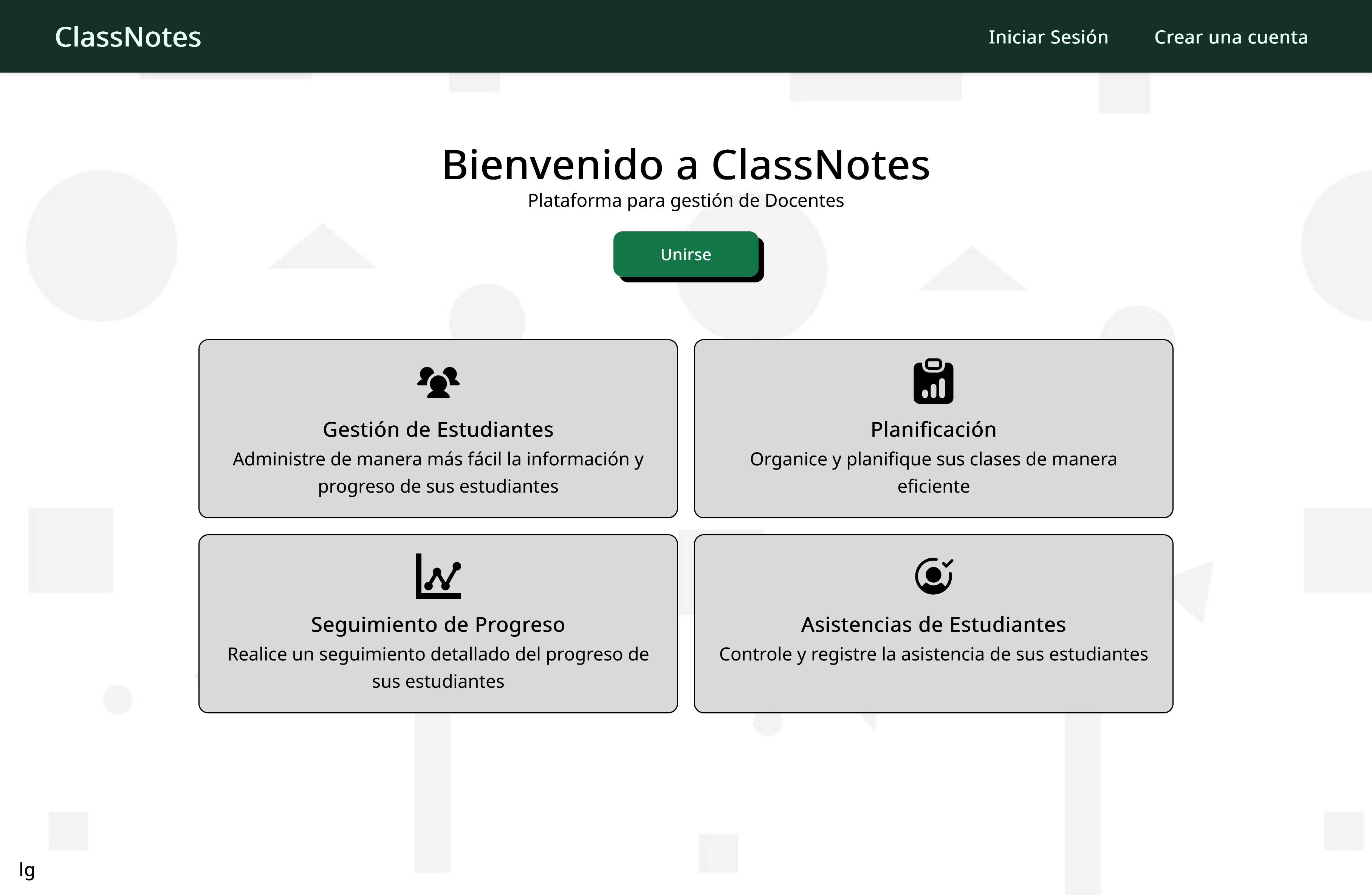 ClassNotes: Index