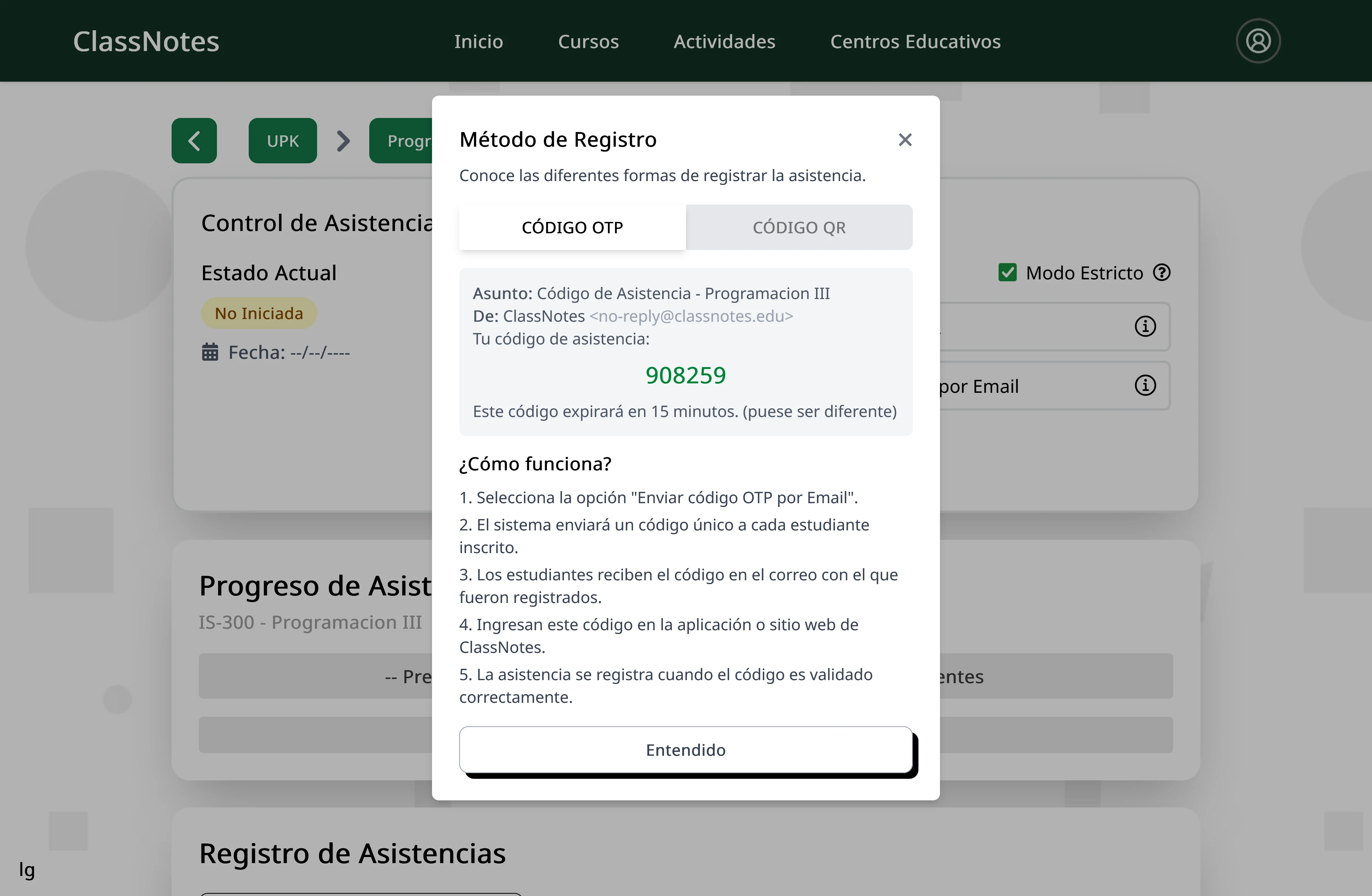 ClassNotes: Vista 13