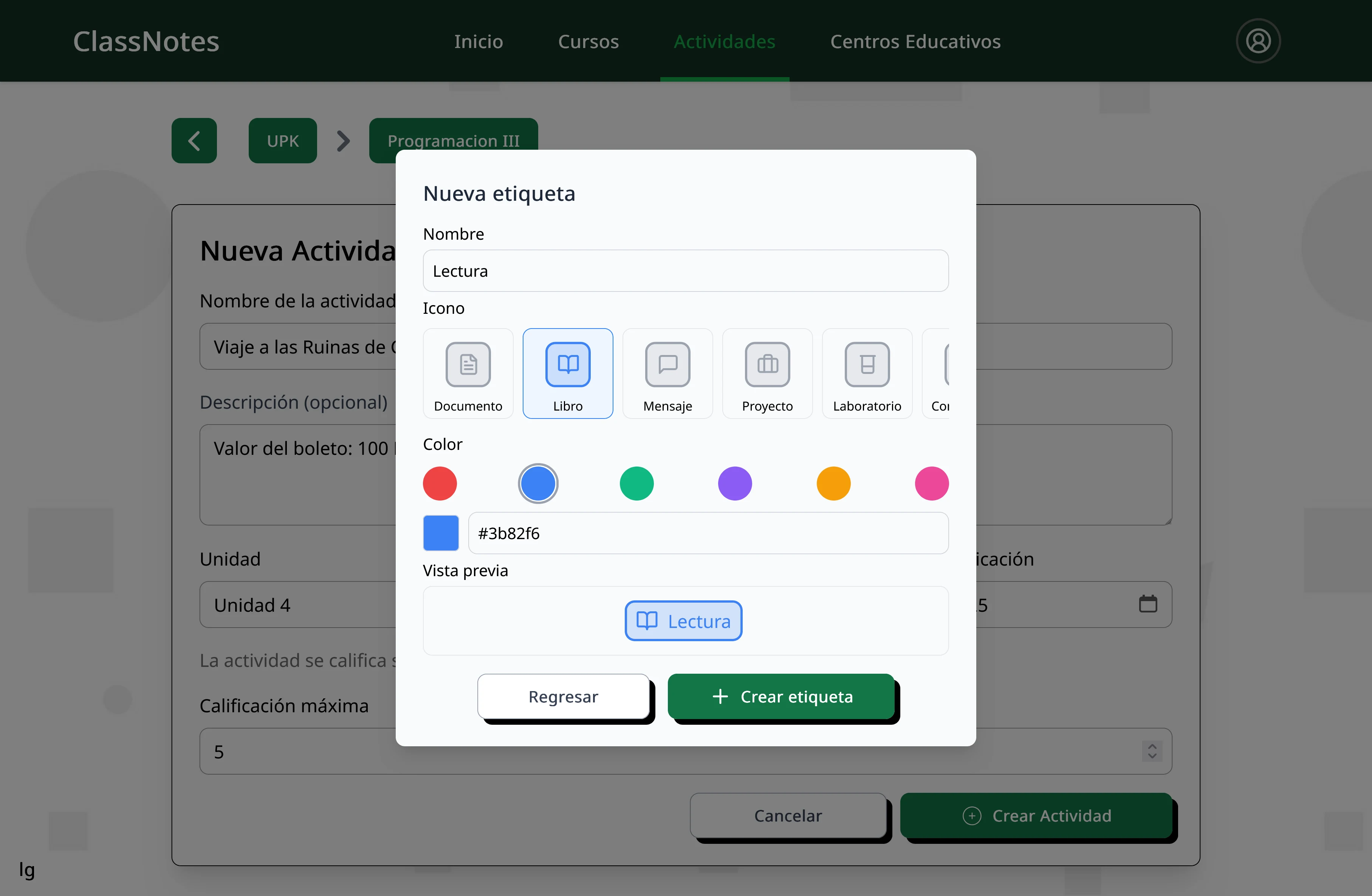 ClassNotes: Vista 17