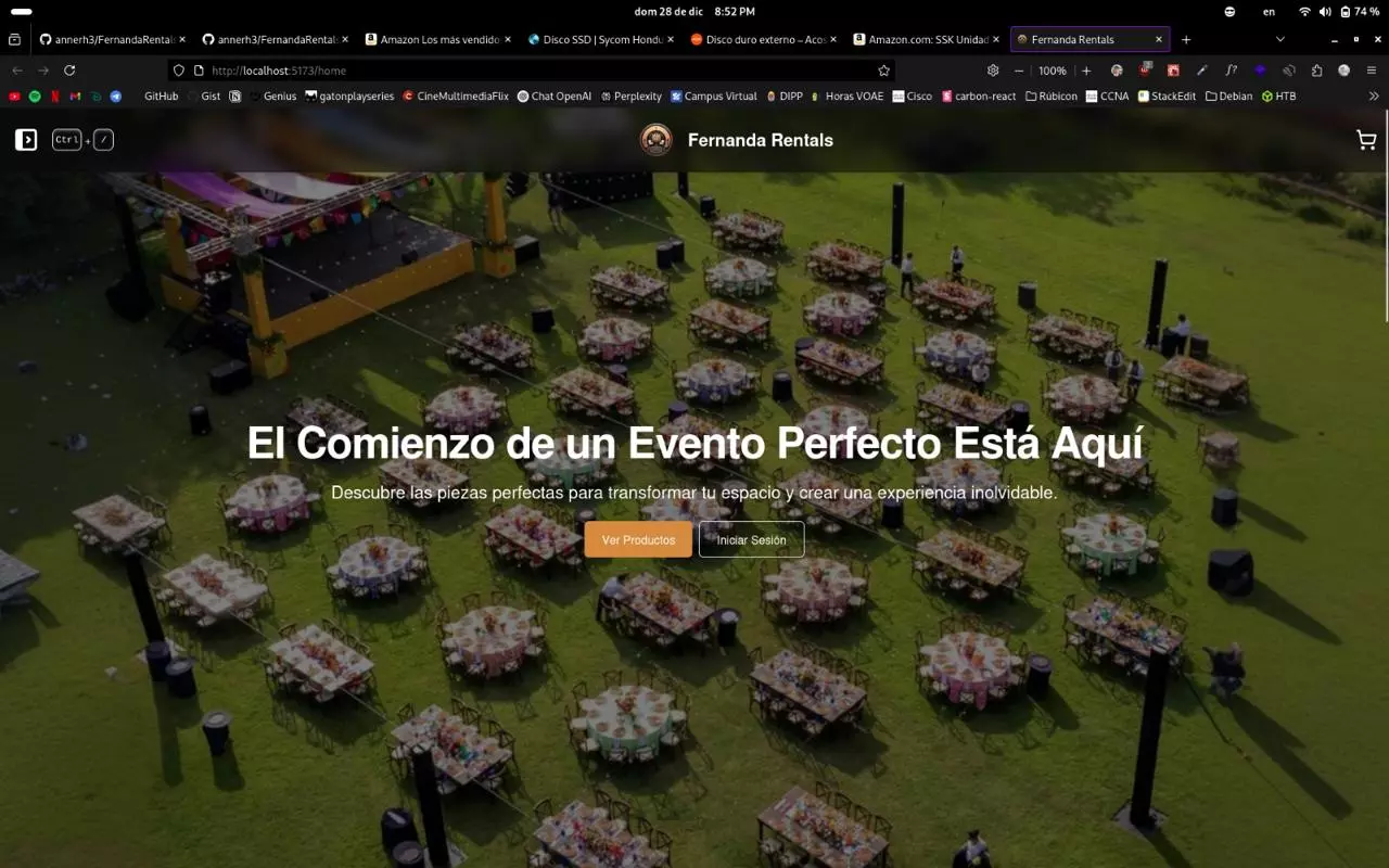 Rentals – Catálogo